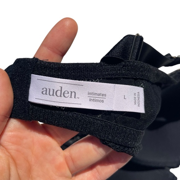 Auden lingerie bodysuit sexy lace thong corset rose gold black large - Picture 6 of 6